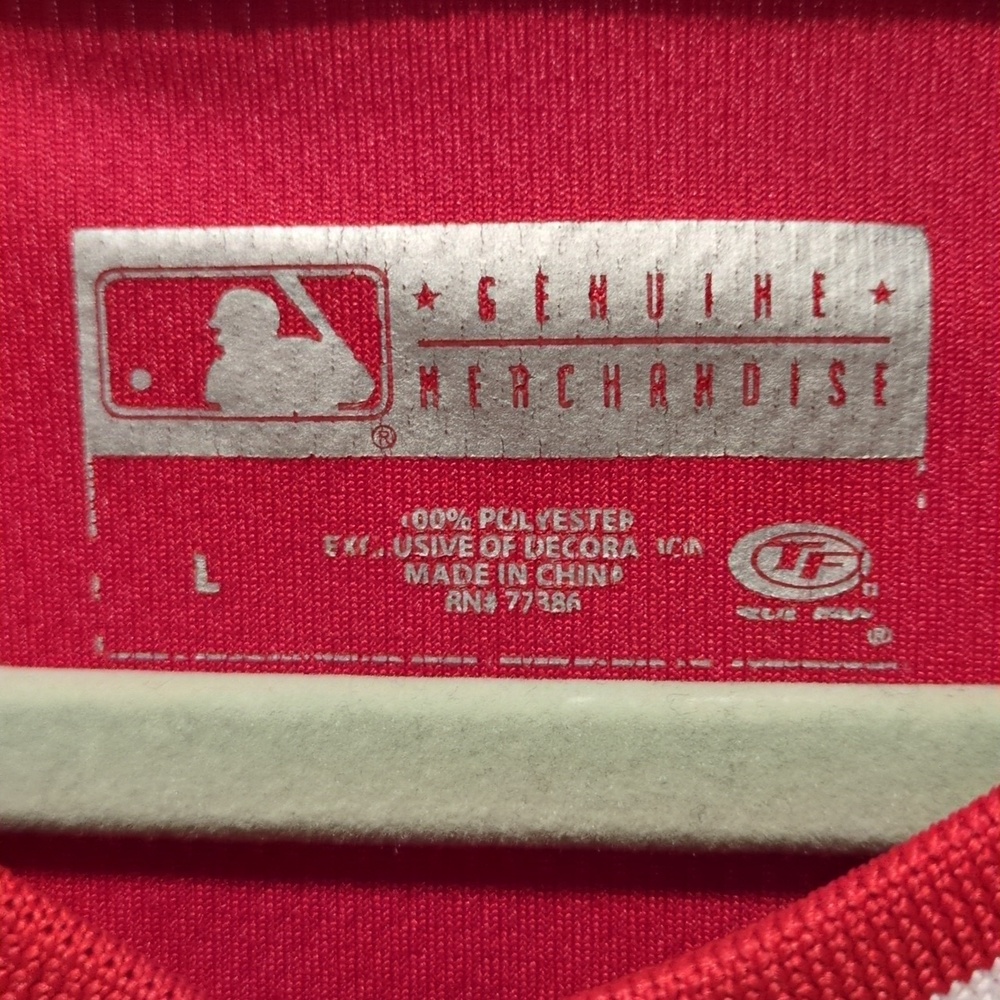 Phillies Jersey Sz Large - Picture 3 of 4